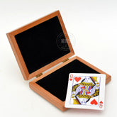 Locking Card Box ( Wood )